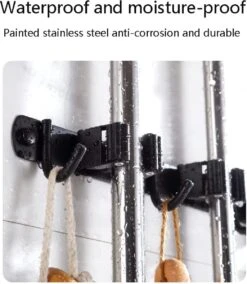 BOTC Bezemhouder - 5 Houders 6 Haken - Gereedschapshouder - Zeflklevend - Bezem Ophangsysteem - Ophanghaken - Tuingereedschap -Tuin-Gereedschap Winkel 1043x1200 1