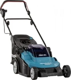 Makita - DLM432PT2 - 2x 18V - Accu - Grasmaaier - Set - 2x 5.0 Ah - Duolader -Tuin-Gereedschap Winkel 1065x1200 1