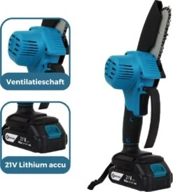 NovarGarden® Mini Kettingzaag NG1 - Met 2x Accu - Takkenzaag - Snoeizaag - Electrisch - Handzaag - Boomzaag - 21V -Tuin-Gereedschap Winkel 1080x1200 3