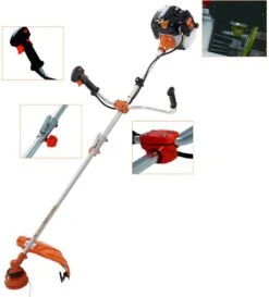 TIMBERPRO - Bosmaaier 2-in-1 - Benzine - Draad En Mes - 52 Cm³ - 3,0 PK. -Tuin-Gereedschap Winkel 1087x1200