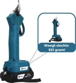 NovarGarden® Elektrische Snoeischaar NG1 - 2x Accu - Elektrisch - Takkenschaar - Op Batterij - 28mm -Tuin-Gereedschap Winkel 1096x1200
