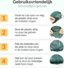 Goliving Tuinafvalzak - Set Van 2- Tuinafvalzakken Opvouwbaar - Tuinzak - Tuinafvalemmer - 2x 280 Liter - Groen -Tuin-Gereedschap Winkel 1131x1200 2