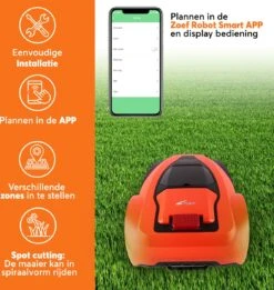 Zoef Robot Robotmaaier Betsie Met APP <1400 M2 -Tuin-Gereedschap Winkel 1134x1200 1