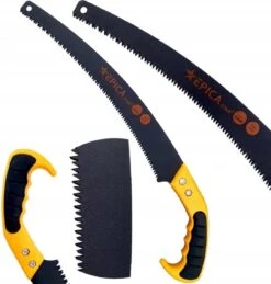 Tuin Handzaag - Takkenzaag - 17 Cm - Geel / Zwart - 350 Mm - Dubbel Gekarteld - Rubberen Handvat - Snoeizaag - Boomzaag - Houtzaag - Handzaag - Tuinieren -Tuin-Gereedschap Winkel 1145x1200 1