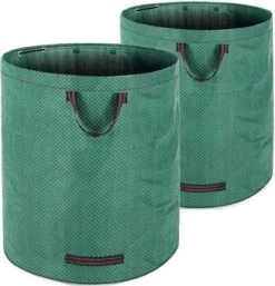 Gardebruk Tuinafvalzak - 2 Stuks 280L – 77x67cm/Opvouwbaar - Groen -Tuin-Gereedschap Winkel 1155x1200