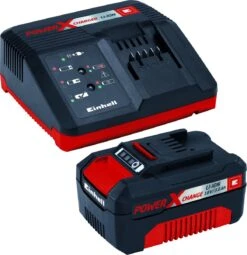 Einhell Accu Kettingzaag GE-LC 18 Li Kit (1x3,0Ah) Power X-Change (Li-Ion - 18 V - 25 Cm Zwaardlengte - 23 Cm Snijlengte - Terugslagbescherming - Kettingvangbout - Incl. 3,0 Ah Accu En Lader) -Tuin-Gereedschap Winkel 1164x1200