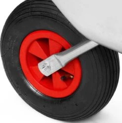 Gardebruk Kruiwagen 80 Liter – Belastbaarheid 100 Kg - Zilver -Tuin-Gereedschap Winkel 1190x1200