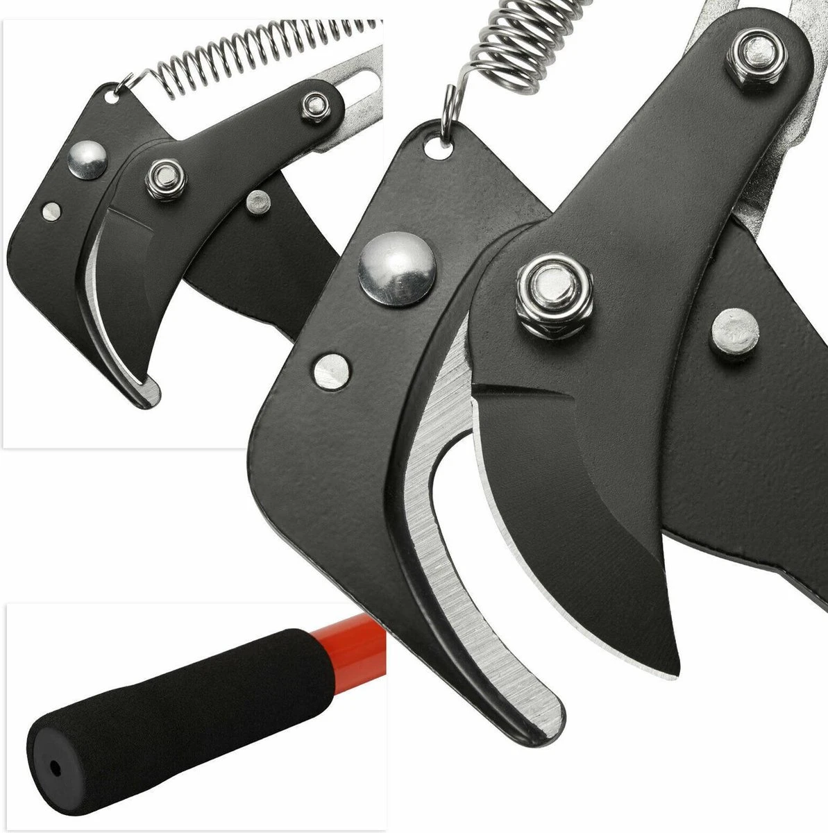 Gardebruk Takkenzaag Telescopisch - 2in1 Zaag & Snoeischaar - Oranje 7 Gardebruk Takkenzaag Telescopisch - 2in1 Zaag & Snoeischaar - Oranje - Afbeelding 5