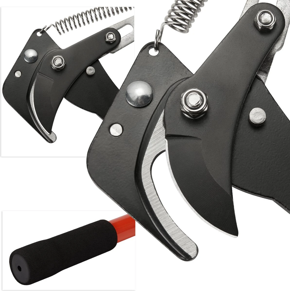 Gardebruk Takkenzaag Telescopisch - 2in1 Zaag & Snoeischaar - Oranje 13 Gardebruk Takkenzaag Telescopisch - 2in1 Zaag & Snoeischaar - Oranje - Afbeelding 11