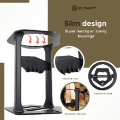 Flowkey® Houtklover XL - Houtsplijter Bijl - Houtkliever Kloofwig Gietijzer - Voor Hout & Aanmaakhout - Inclusief Gratis Hamer -Tuin-Gereedschap Winkel 1199x1200 9
