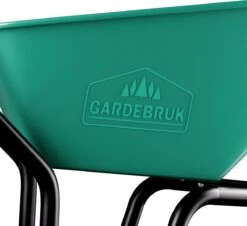 Gardebruk Kruiwagen 100 L - Kunststof Kuip – Tot 150KG Groen -Tuin-Gereedschap Winkel 1200x1099 1