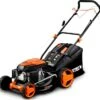 FUXTEC Grasmaaier Benzine - 46cm - Zelfrijdend / Zelftrekkend / Achterwielaandrijving - Mulchfunctie - Opvangbak 50L - FX-RM4646 -Tuin-Gereedschap Winkel 1200x1139