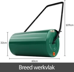 Gardebruk Tuinwals 60cm - 50L Vulvolume Staaltrommel - Groen -Tuin-Gereedschap Winkel 1200x1168 2