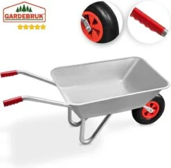 Gardebruk Kruiwagen 80 Liter – Belastbaarheid 100 Kg - Zilver -Tuin-Gereedschap Winkel 1200x1177 7