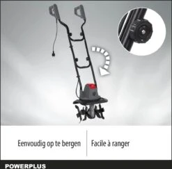 Powerplus POWEG7010 Tuinfrees - 1050W - Werkbreedte 320mm - Werkdiepte Max. 220mm - Incl. 4 Messen -Tuin-Gereedschap Winkel 1200x1179 13