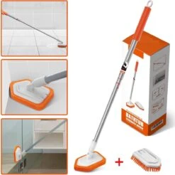 Merkloos Vloerschrobber - Bad Tegel Borstel Scrubber - Met 107cm Verstelbaar Lange - Voor Reiniging Badkamer Keuken Keramische Tegel - Oranje -Moederdag Cadeautje 13 Merkloos Vloerschrobber - Bad Tegel Borstel Scrubber - Met 107cm Verstelbaar Lange - Voor Reiniging Badkamer Keuken Keramische Tegel - Oranje -Moederdag Cadeautje -Tuin-Gereedschap Winkel 1200x1196 3