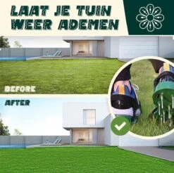 Merkloos Gazonbeluchtingssandalen Premium - Gazonbeluchter - Beluchter - Gazonverluchter - Gazonpriksandalen - Verticuteerroller - Graszaad - Gazonmest - Kerstcadeau - Voor Mannen - Voor Vrouwen - Cadeautjes- Vaderdag Cadeau- Geschenk- Cadeautjes -Tuin-Gereedschap Winkel 1200x1197 14