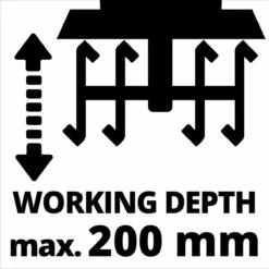 Einhell Accu Grondfrees GE-CR 30 Li-Solo Power X-Change (Li-Ion - 36 V - 30 Cm Werkbreedte - 20 Cm Werkdiepte - Robuuste Hakmessen - 2-punts Veiligheidsschakelaar - Zonder Accu En Lader) -Tuin-Gereedschap Winkel 1200x1198 8