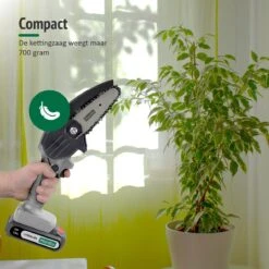 Mardin Mini Kettingzaag - Snoeizaag - Kettingzaag - Kettingzaag Electrisch Met 2 Accu - Inclusief Koffer - 1 Extra Accu - Grijs -Tuin-Gereedschap Winkel 1200x1199 7