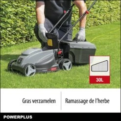 Powerplus POWEG63703 Elektrische Grasmaaier - Grasmachine Voor Kleine Tuin - 1000 W - 32cm Maaibreedte - 30L Opvangbak - Verstelbare Maaihoogte -Tuin-Gereedschap Winkel 1200x1200 114