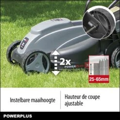 Powerplus POWEG63703 Elektrische Grasmaaier - Grasmachine Voor Kleine Tuin - 1000 W - 32cm Maaibreedte - 30L Opvangbak - Verstelbare Maaihoogte -Tuin-Gereedschap Winkel 1200x1200 116