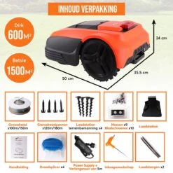 Zoef Robot Robotmaaier Dirk Met APP <600 M2 -Tuin-Gereedschap Winkel 1200x1200 249