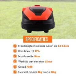 Zoef Robot Robotmaaier Betsie Met APP <1400 M2 -Tuin-Gereedschap Winkel 1200x1200 274