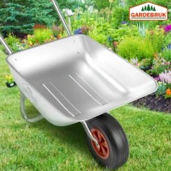 Gardebruk Kruiwagen 80 Liter – Belastbaarheid 100 Kg - Zilver -Tuin-Gereedschap Winkel 1200x1200 309