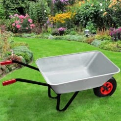 Gardebruk Kruiwagen 80 Liter – Belastbaarheid 100 Kg - Zilver -Tuin-Gereedschap Winkel 1200x1200 310