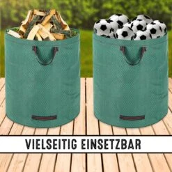 Gardebruk Tuinafvalzak - 2 Stuks 280L – 77x67cm/Opvouwbaar - Groen -Tuin-Gereedschap Winkel 1200x1200 336