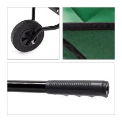 Relaxdays Kruiwagen Opvouwbaar - Inklapbare Tuinwagen - Vouwkruiwagen - Groen - 50 L -Tuin-Gereedschap Winkel 1200x1200 341