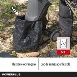 Powerplus POWEG5011 Elektrische Hakselaar Versnipperaar - 2400W - Max. Ø40mm - Incl. Duwstok, Wielen En 50L Opvangzak - Heggen, Bomen En Haag - Tuinonderhoud -Tuin-Gereedschap Winkel 1200x1200 404