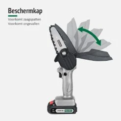 Mardin Mini Kettingzaag - Snoeizaag - Kettingzaag - Kettingzaag Electrisch Met 2 Accu - Inclusief Koffer - 1 Extra Accu - Grijs -Tuin-Gereedschap Winkel 1200x1200 419