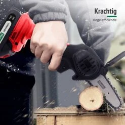 Mardin Mini Kettingzaag - Snoeizaag - Kettingzaag - Kettingzaag Electrisch Met 2 Accu - Inclusief Koffer - 1 Extra Accu - Rood -Tuin-Gereedschap Winkel 1200x1200 425