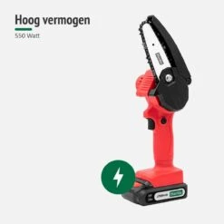 Mardin Mini Kettingzaag - Snoeizaag - Kettingzaag - Kettingzaag Electrisch Met 2 Accu - Inclusief Koffer - 1 Extra Accu - Rood -Tuin-Gereedschap Winkel 1200x1200 429