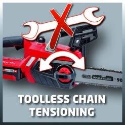 Einhell Accu Kettingzaag GE-LC 18 Li Kit (1x3,0Ah) Power X-Change (Li-Ion - 18 V - 25 Cm Zwaardlengte - 23 Cm Snijlengte - Terugslagbescherming - Kettingvangbout - Incl. 3,0 Ah Accu En Lader) -Tuin-Gereedschap Winkel 1200x1200 452