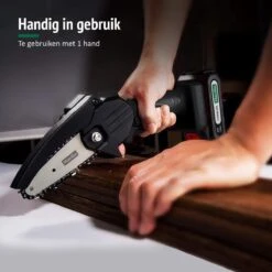 Mardin Mini Kettingzaag - Snoeizaag - Kettingzaag - Kettingzaag Electrisch Met 2 Accu - Inclusief Koffer - 1 Extra Accu - Zwart -Tuin-Gereedschap Winkel 1200x1200 496