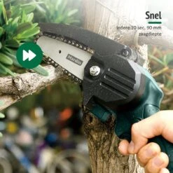 Mardin Mini Kettingzaag - Snoeizaag - Kettingzaag - Kettingzaag Electrisch Met 2 Accu - Inclusief Koffer - 1 Extra Accu - Groen -Tuin-Gereedschap Winkel 1200x1200 536