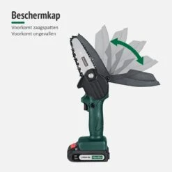 Mardin Mini Kettingzaag - Snoeizaag - Kettingzaag - Kettingzaag Electrisch Met 2 Accu - Inclusief Koffer - 1 Extra Accu - Groen -Tuin-Gereedschap Winkel 1200x1200 538