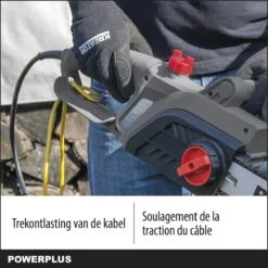 Powerplus POWEG10110 Elektrische Kettingzaag - 2200W - Zwaardlengte 400mm - Automatische Kettingsmering - Incl. 1x Ketting En 1x Zwaard -Tuin-Gereedschap Winkel 1200x1200 581