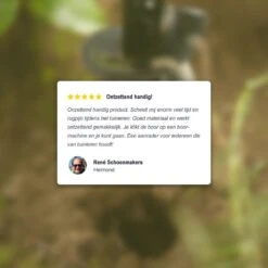 Merkloos Grondboor Voor Planten - 25 CM - Palenboor - Moestuin - Bollenplanter - Zwart -Tuin-Gereedschap Winkel 1200x1200 659