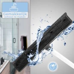 De Blaffende Kat 2 In 1 Rubberen Bezem – Bezem Binnen & Buiten – Vloerwisser Met Steel - Vloertrekker – Veger - Extra Lang 160cm -Tuin-Gereedschap Winkel 1200x1200 739