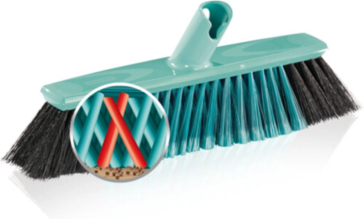 Leifheit Allround Bezemkop - Xtra Clean - Click Systeem - 30 Cm Veegbreedte 5 Leifheit Allround Bezemkop - Xtra Clean - Click Systeem - 30 Cm Veegbreedte - Afbeelding 3