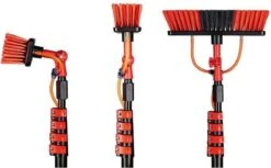 HIGHWALL Telescoopsteel Met Borstel - Glazenwassersset - Tot 4,6m Uitschuifbaar - Met Zeepdispenser -Tuin-Gereedschap Winkel 1200x742 4