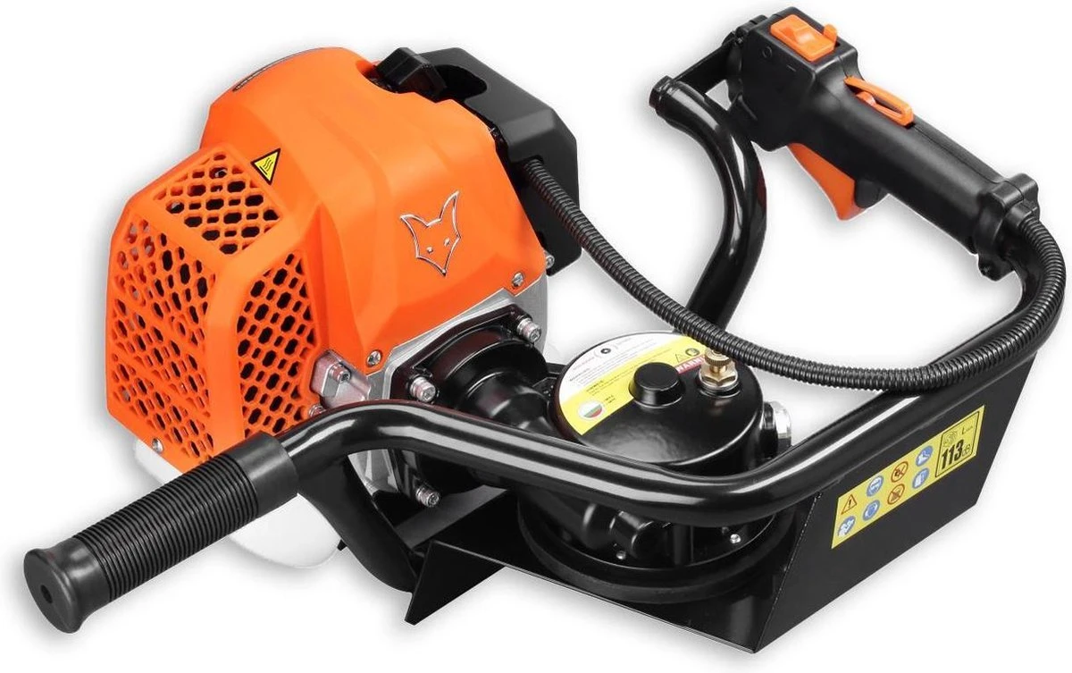 FUXTEC Grondboor Benzine Incl. 100/150/200mm Hulpstukken - 62cc - FX-EB162 7 FUXTEC Grondboor Benzine Incl. 100/150/200mm Hulpstukken - 62cc - FX-EB162 - Afbeelding 5