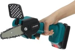 Merkloos Mini Accu Kettingzaag - 4 Inch Elektrische Boomzaag - Handkettingzaag - Met 2 Accu En 1 Oplader - Voor Tuinboom Ranch Bomen Snijden Hout- Blauw -Tuin-Gereedschap Winkel 1200x815 1