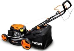 FUXTEC Grasmaaier Benzine - 46cm - Zelfrijdend / Zelftrekkend / Achterwielaandrijving - Mulchfunctie - Opvangbak 50L - FX-RM4646 -Tuin-Gereedschap Winkel 1200x828 1
