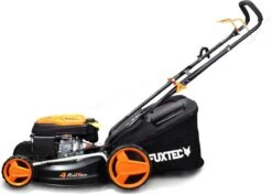 FUXTEC Grasmaaier Benzine - 46cm - Zelfrijdend / Zelftrekkend / Achterwielaandrijving - Mulchfunctie - Opvangbak 50L - FX-RM4646 -Tuin-Gereedschap Winkel 1200x856