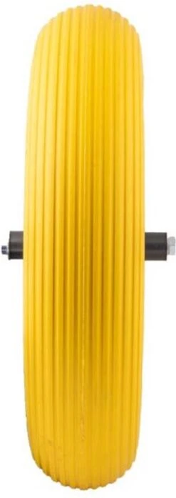 GARDENGEAR Kruiwagenwiel 4.00-8 Pu Plastic Geel -Tuin-Gereedschap Winkel 425x1200
