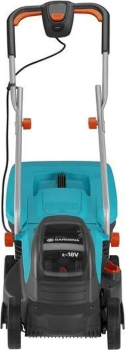 GARDENA - PowerMax 32/36V P4A Ready To Use Set - Grasmaaier (gemotoriseerd) - Maaihoogte 60mm - Snijbreedte 32 Cm -Tuin-Gereedschap Winkel 429x1200